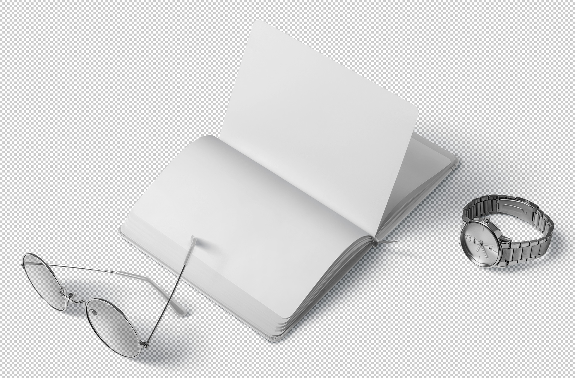 book mock-up