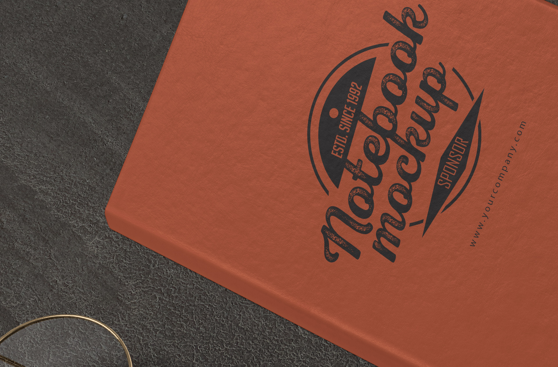 book mock-up