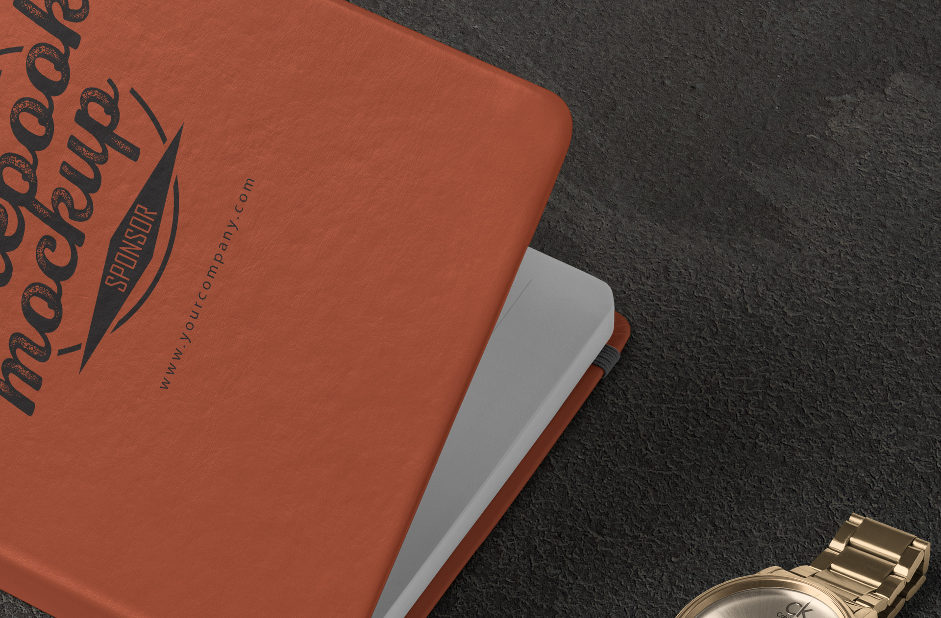 book mock-up