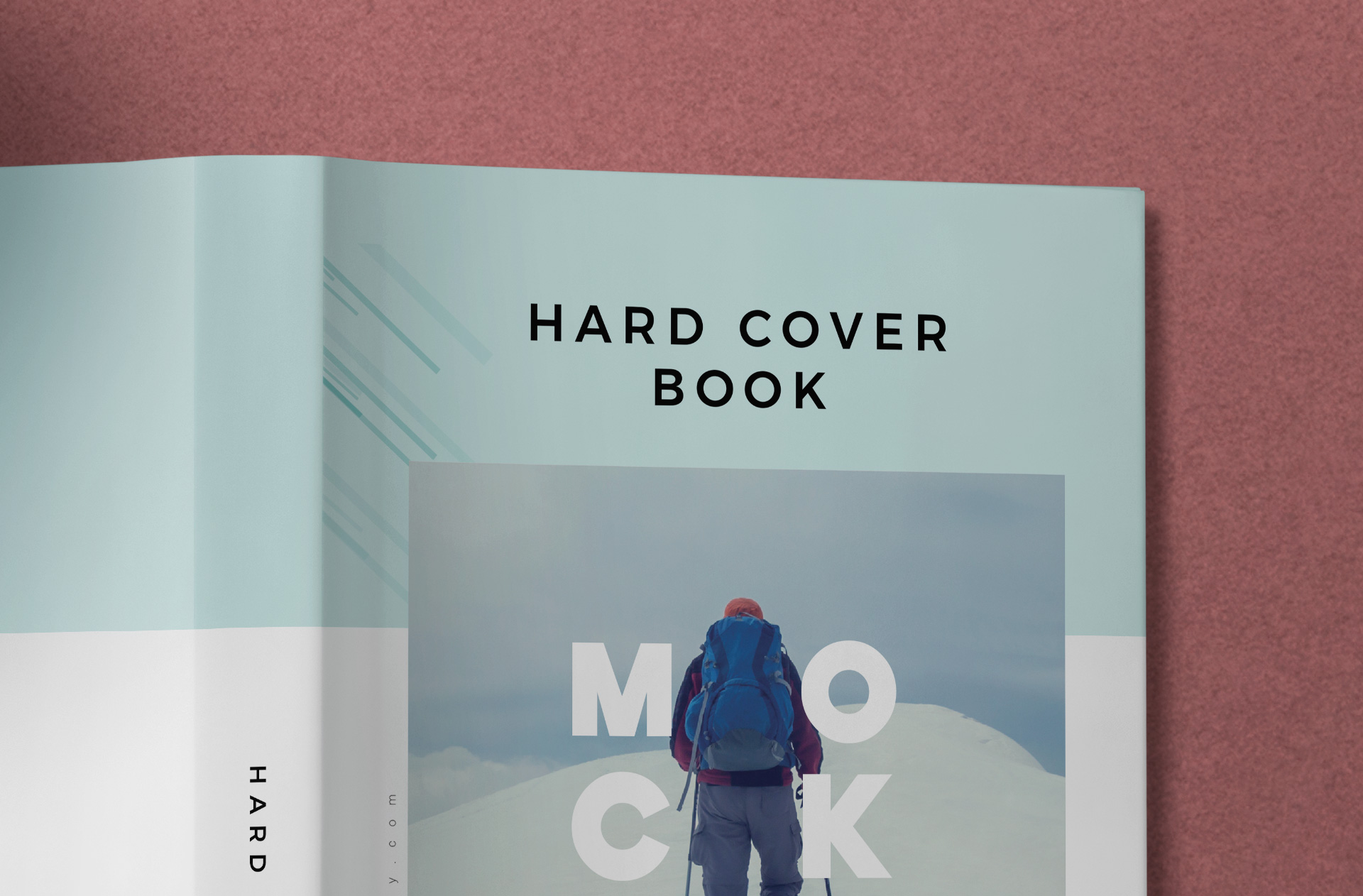 a5 book mockup