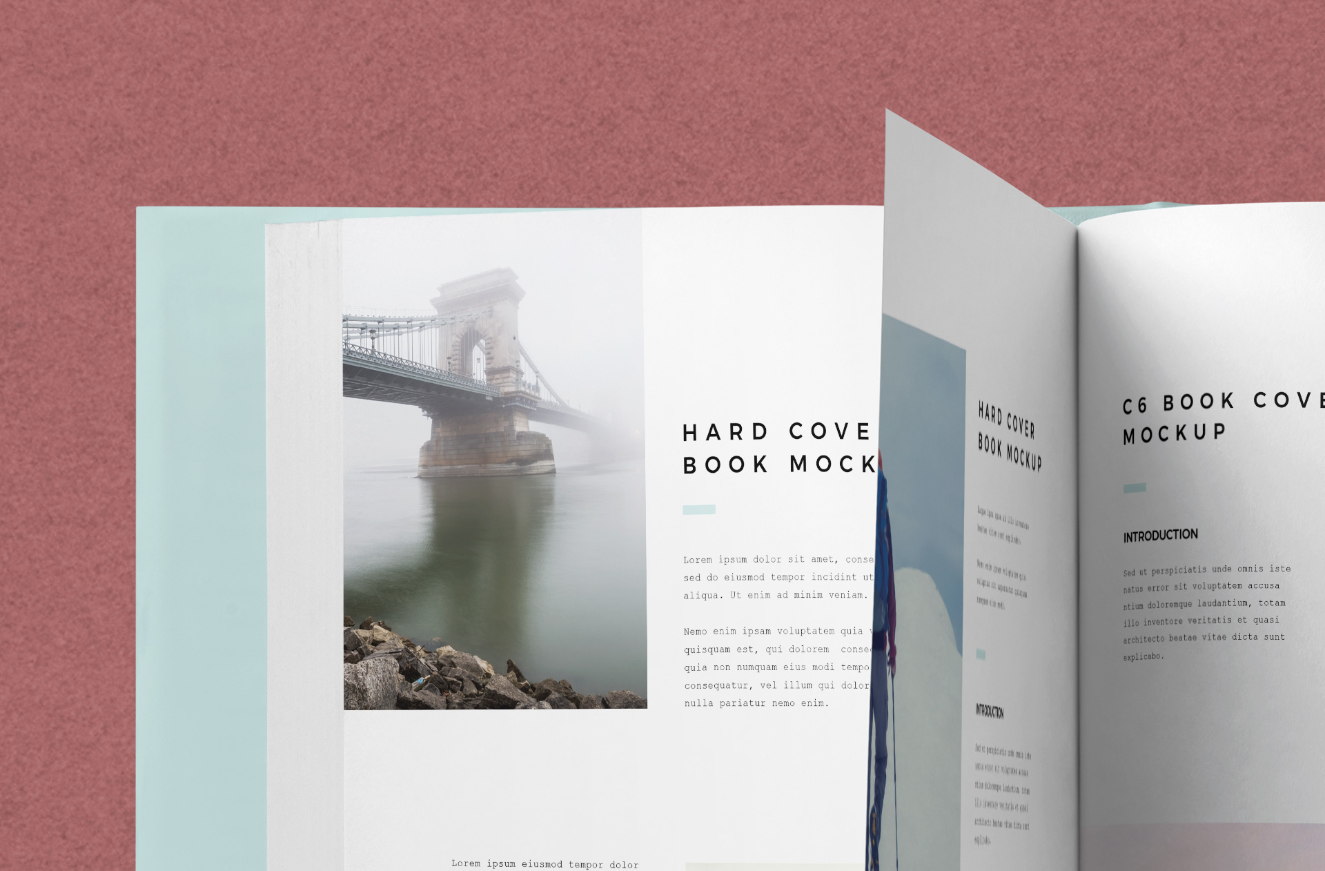 a5 book mockup