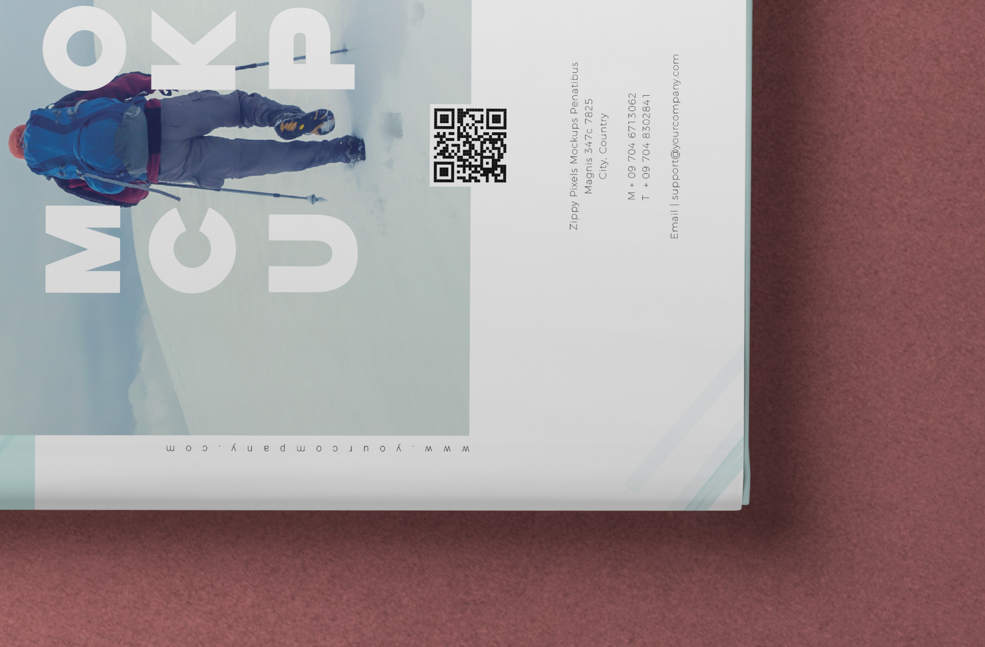 a5 book mockup