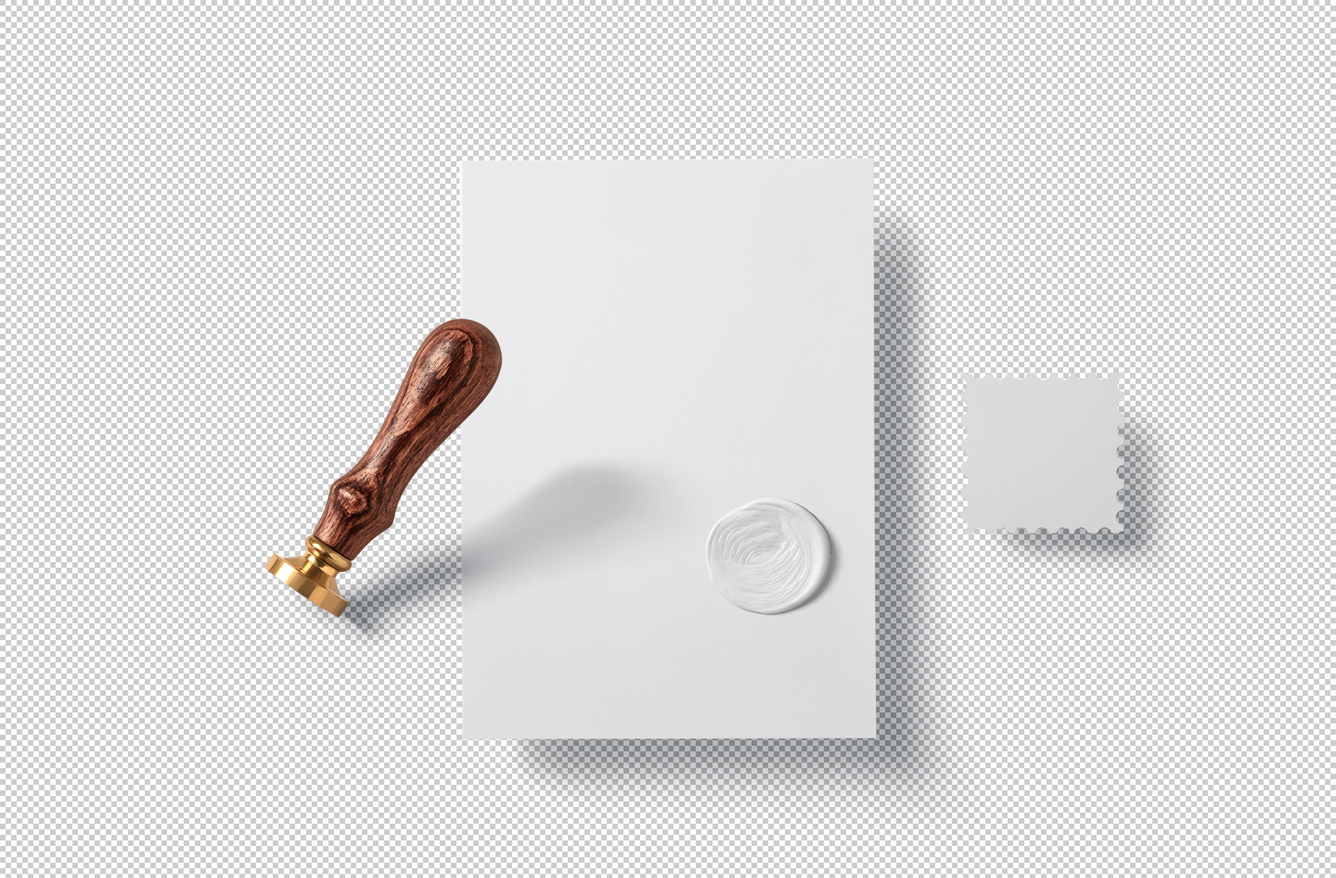 business postcard mockup