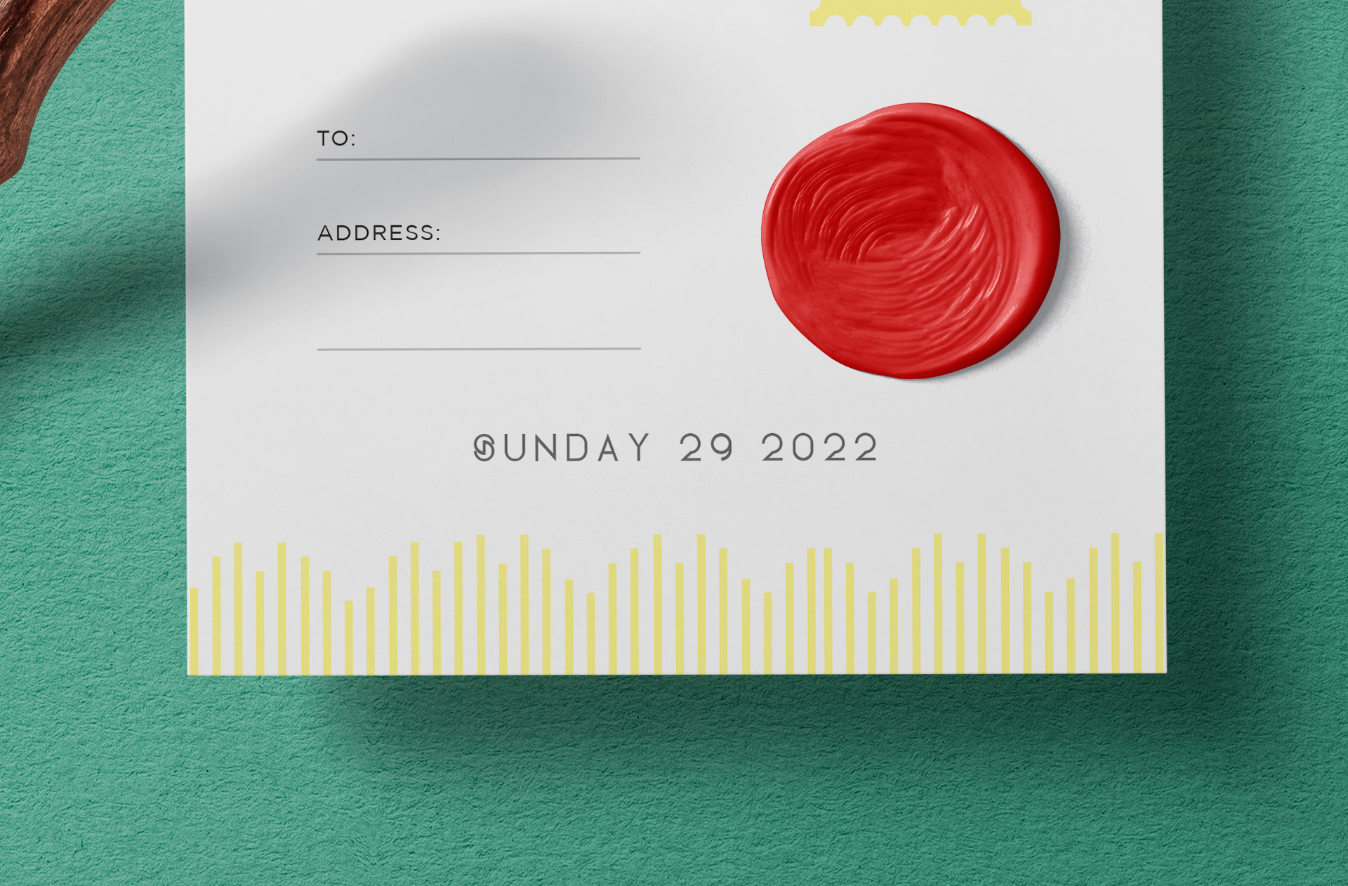 business postcard mockup