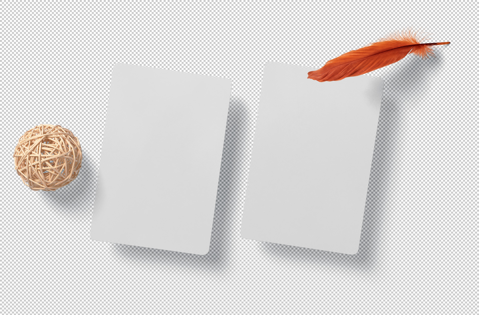 bridal postcard mockup