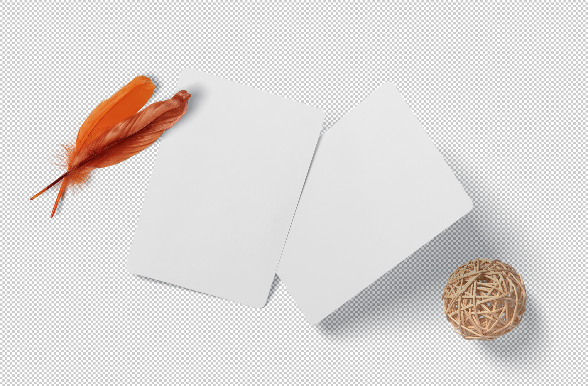 bridal postcard mockup
