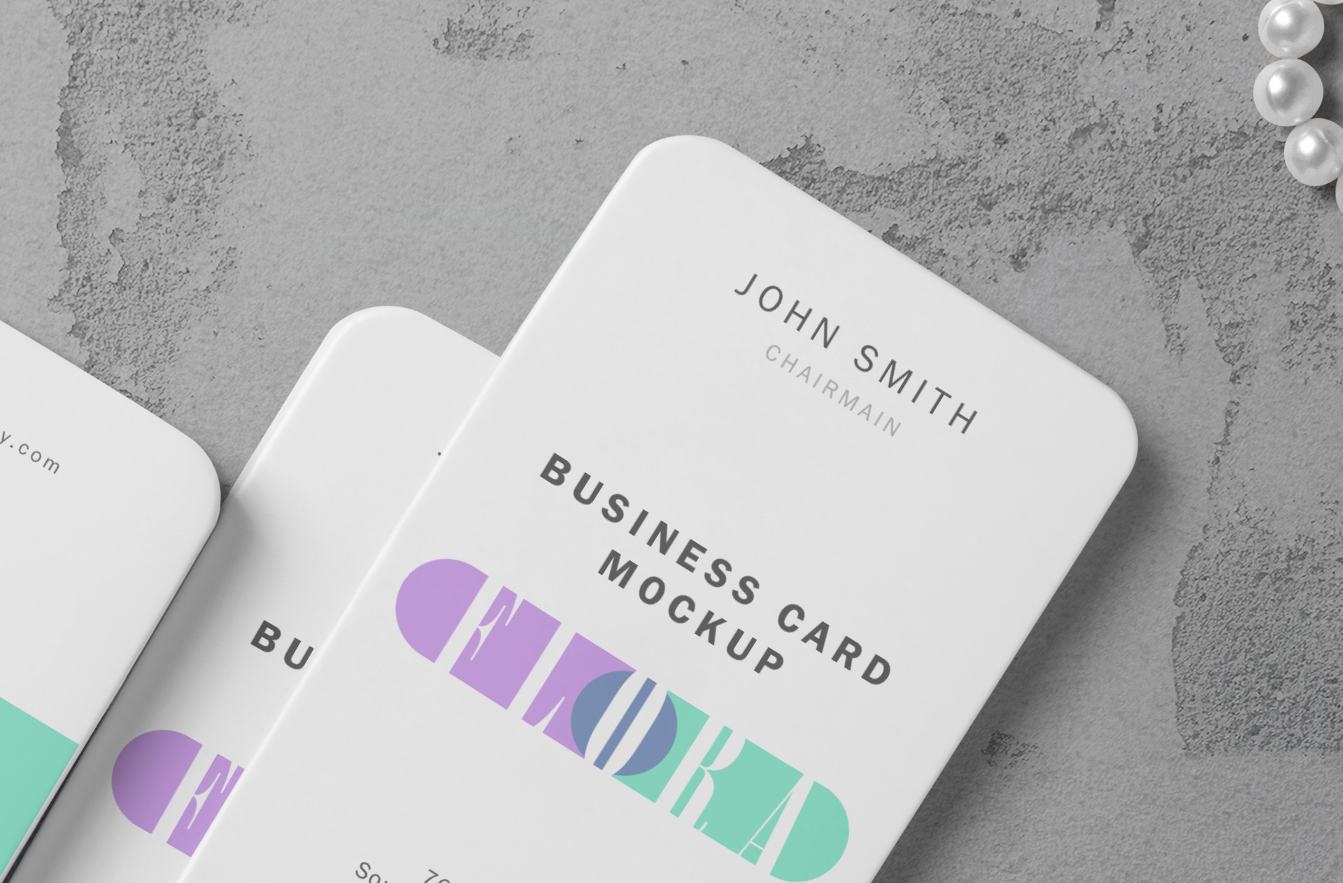 business card mock-up