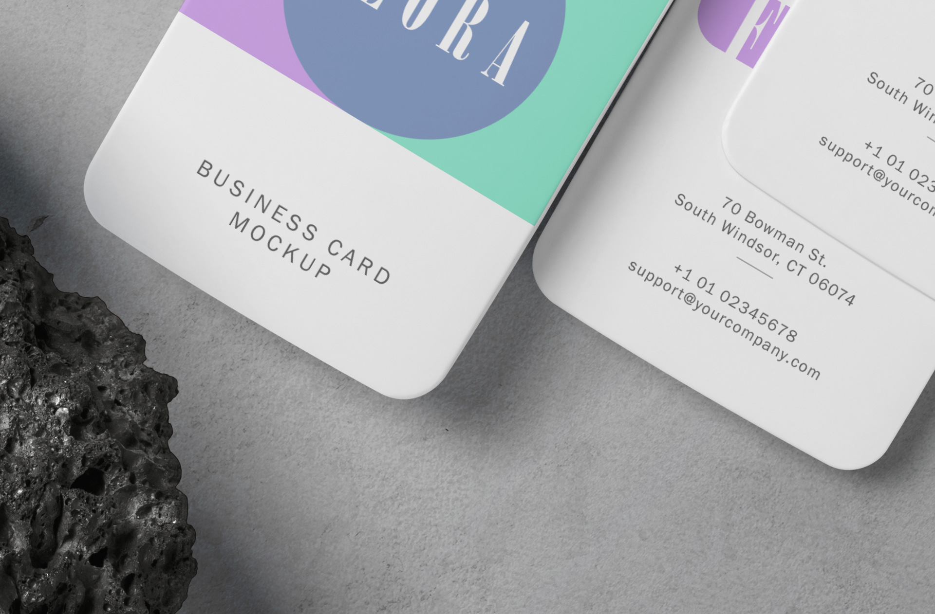 business card mock-up