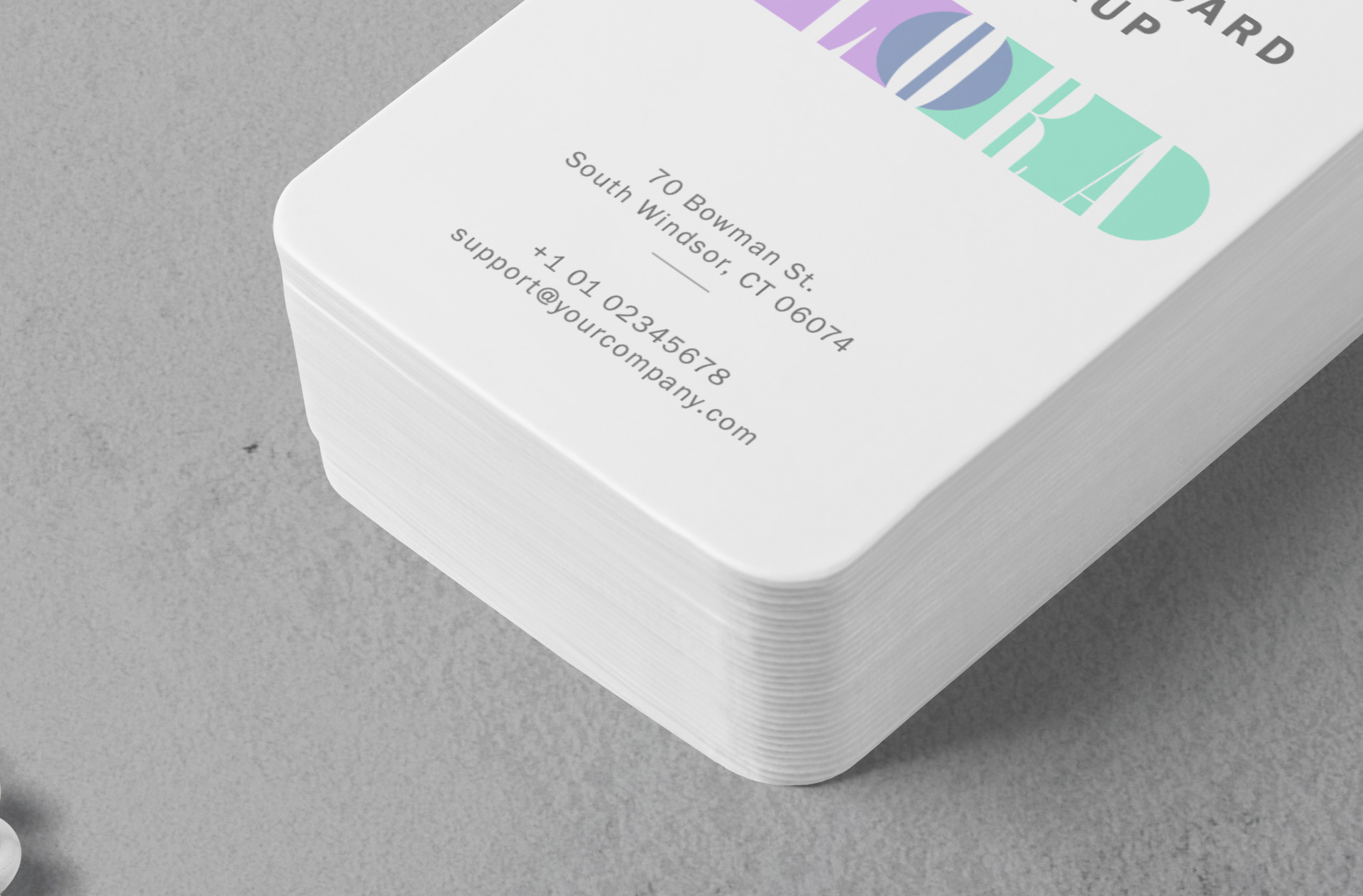 branding card mockup