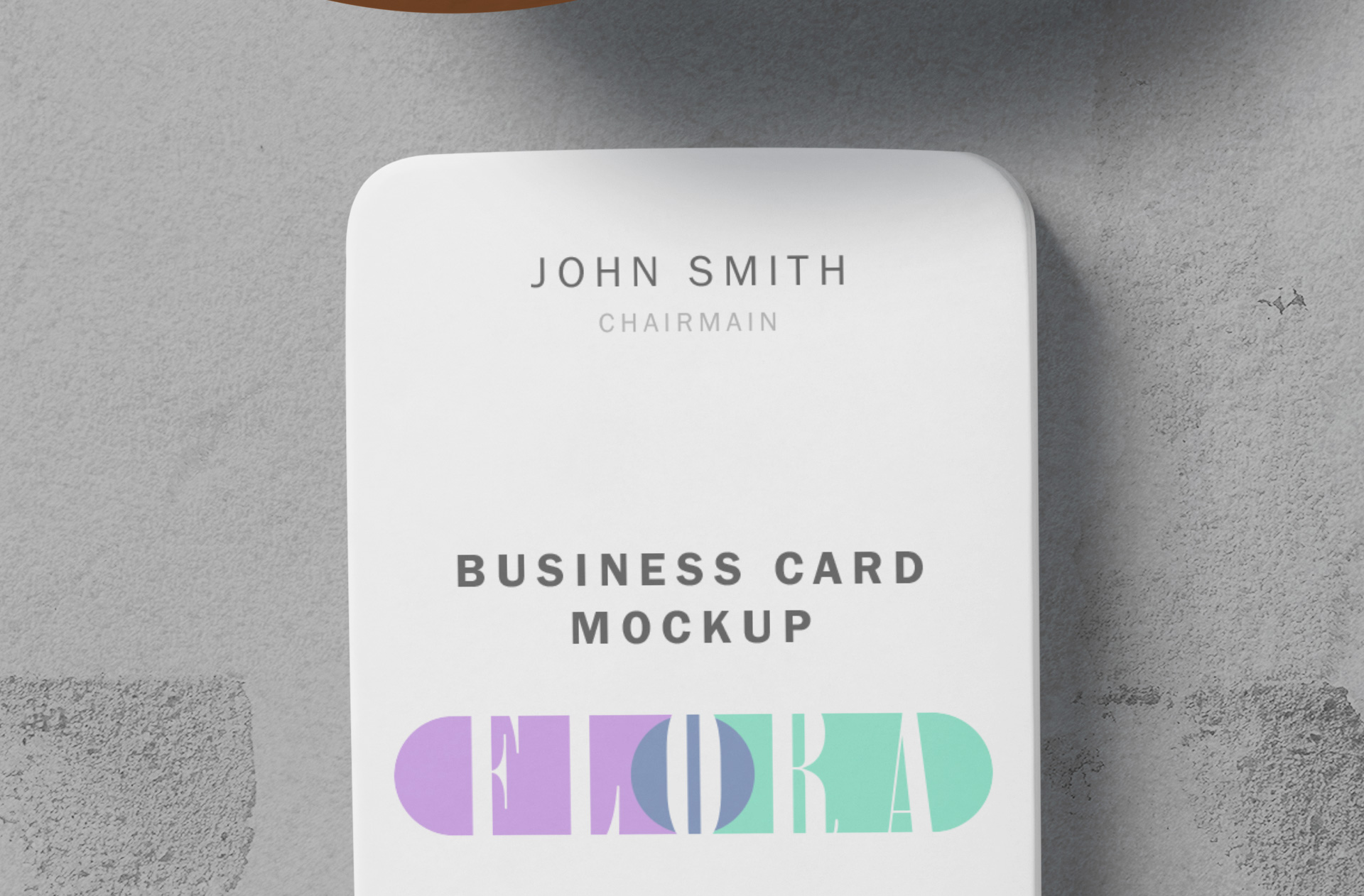 branding identity card PSD