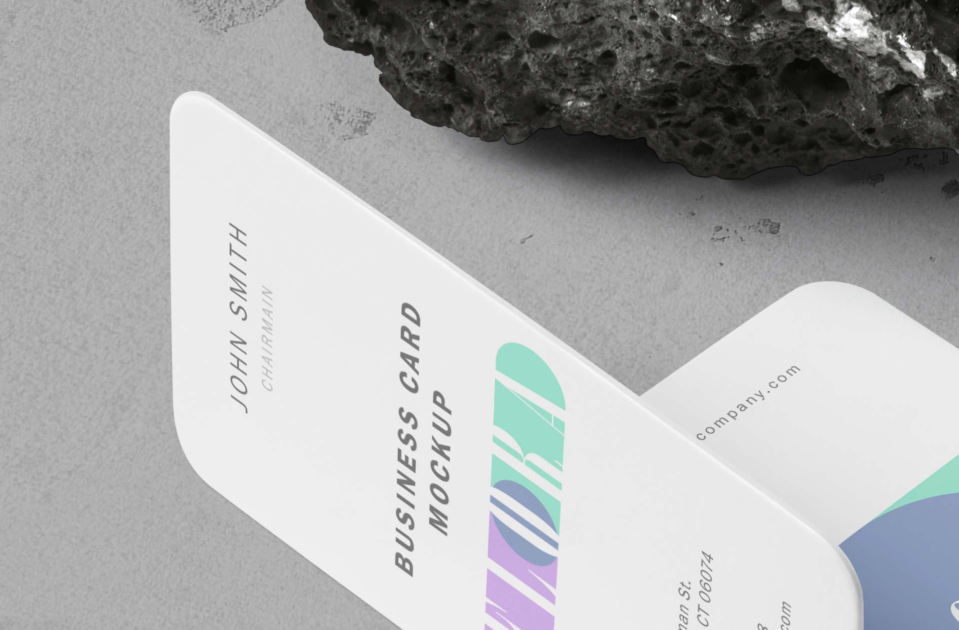 business card mock-up