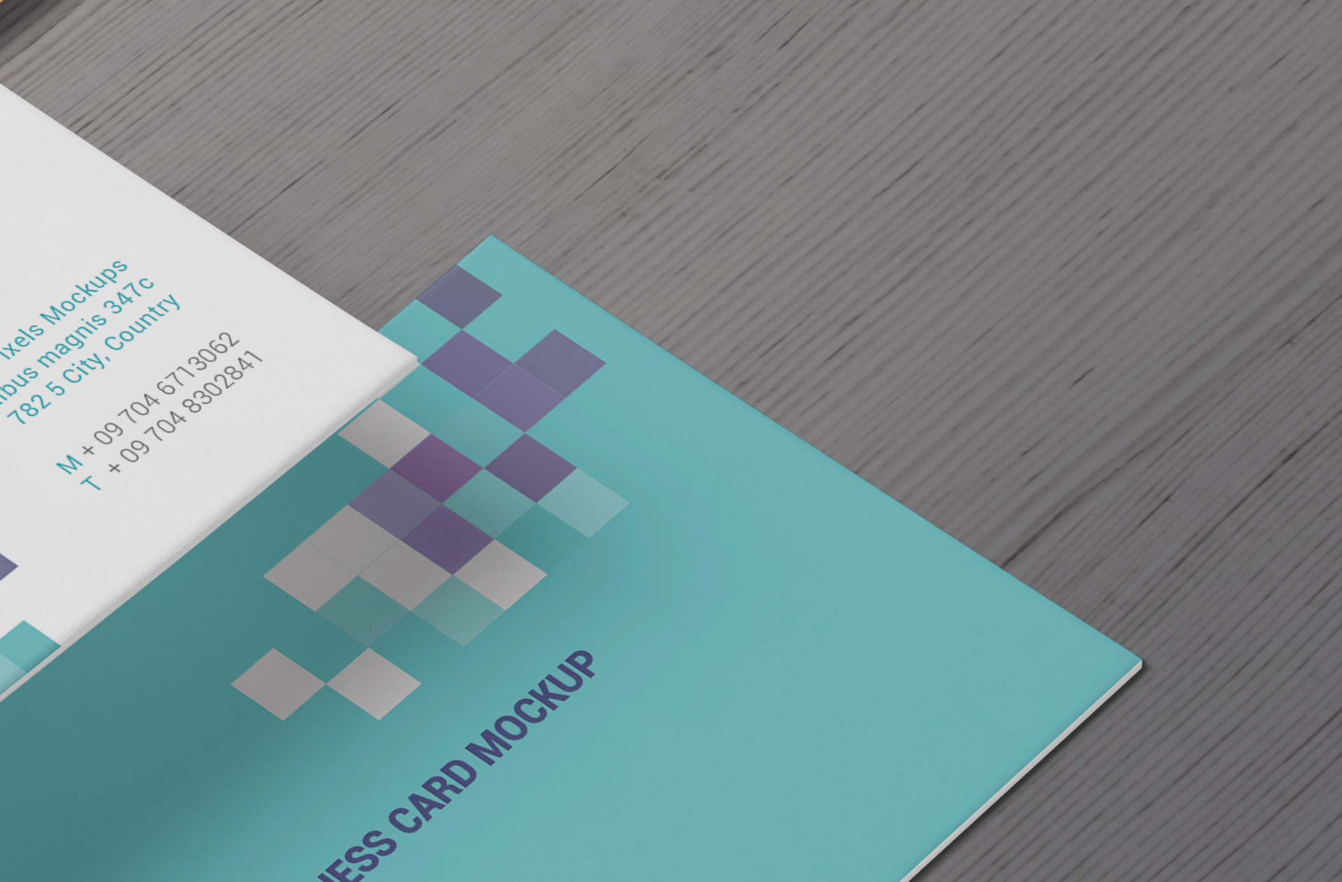 business card mock-up