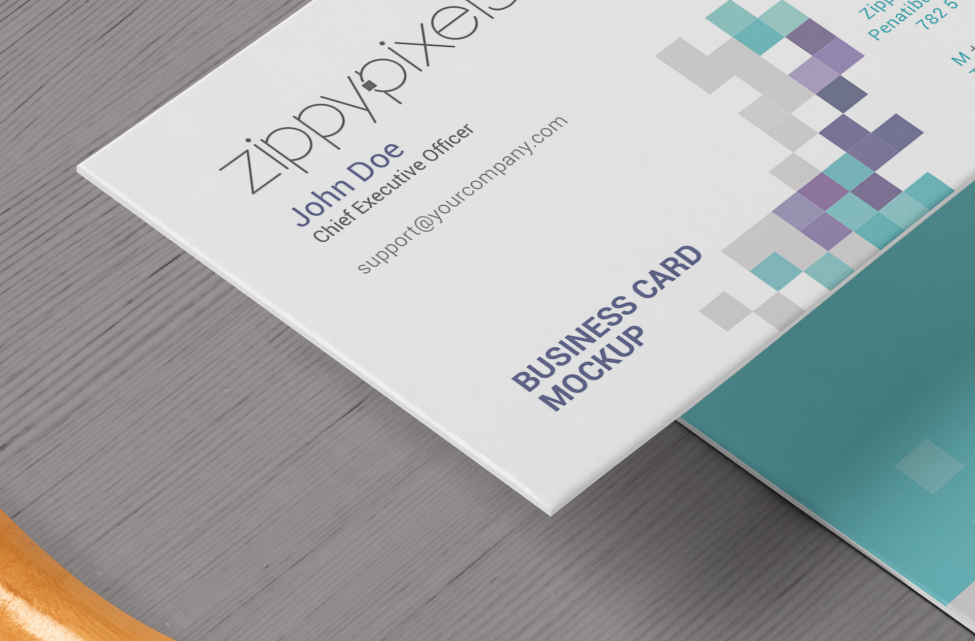 business card mock-up