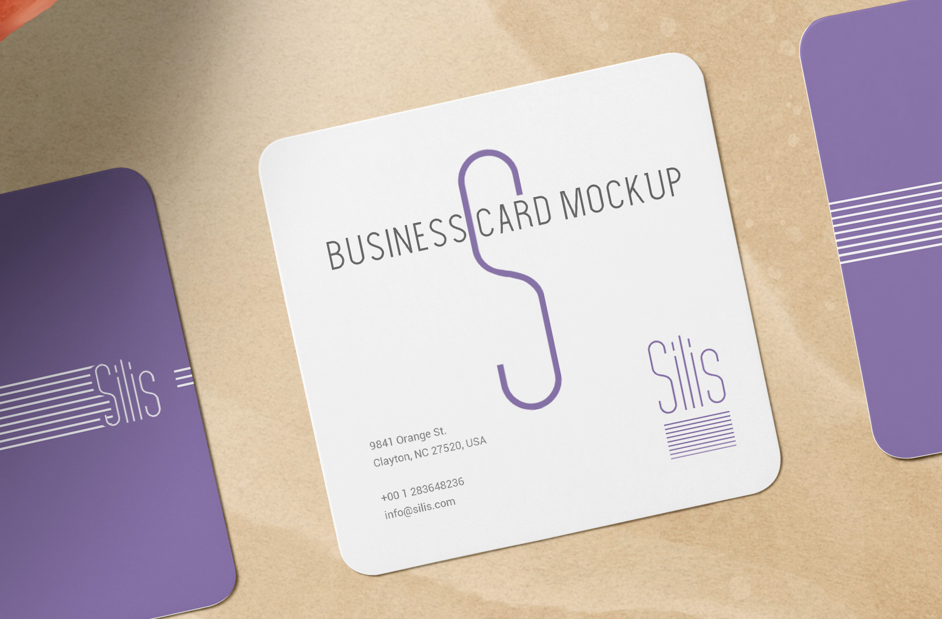 branding identity square PSD