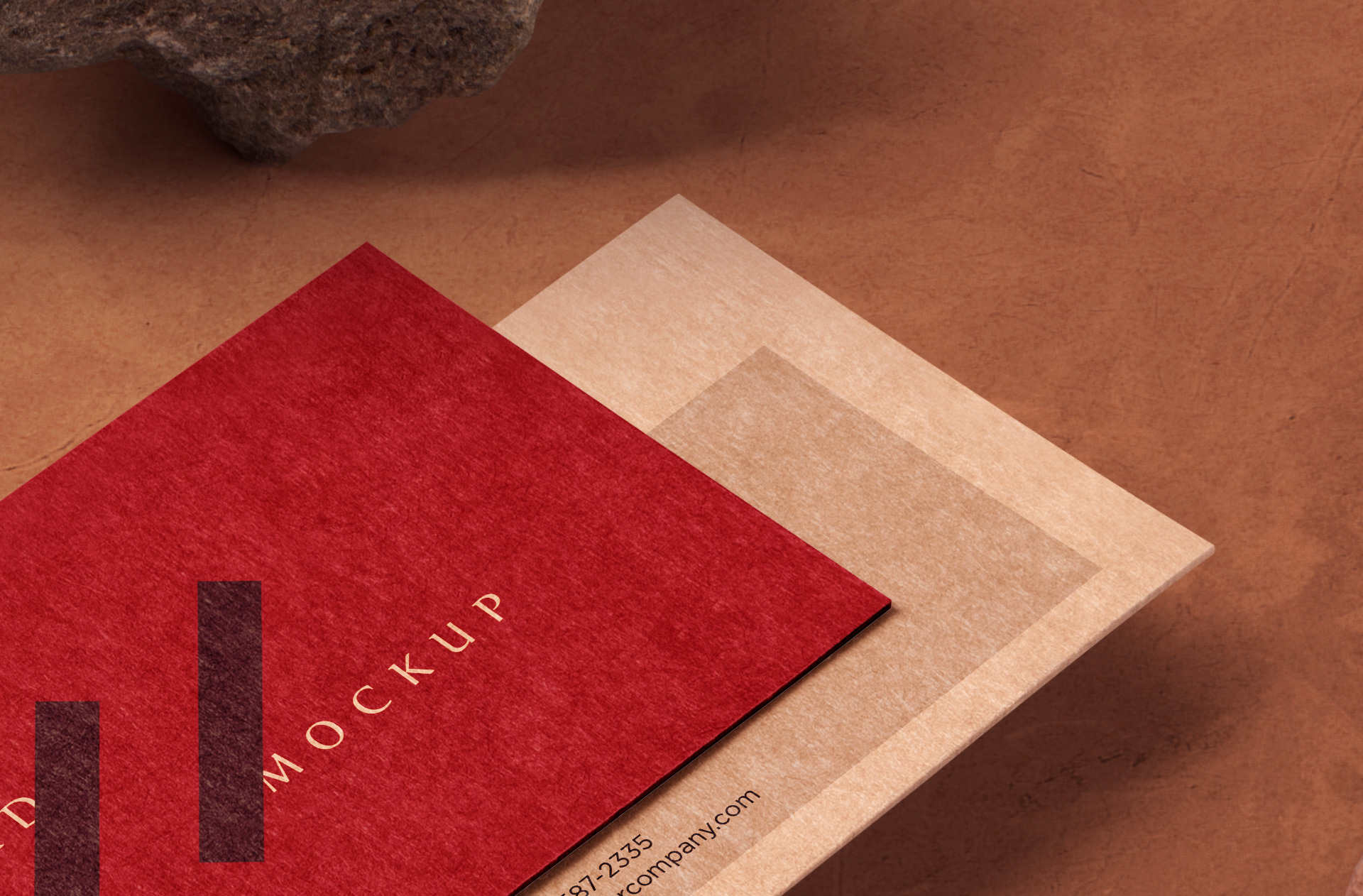artisanal brand card showcase