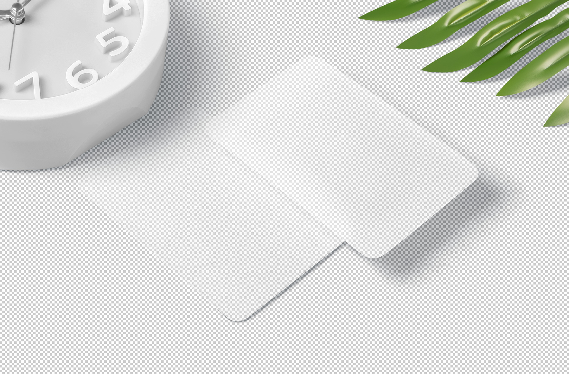 bold accent card mockup