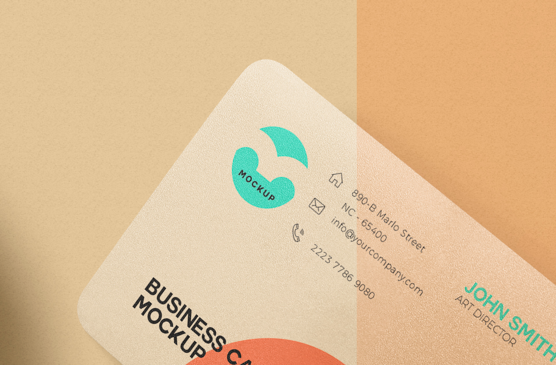 business card mock-up