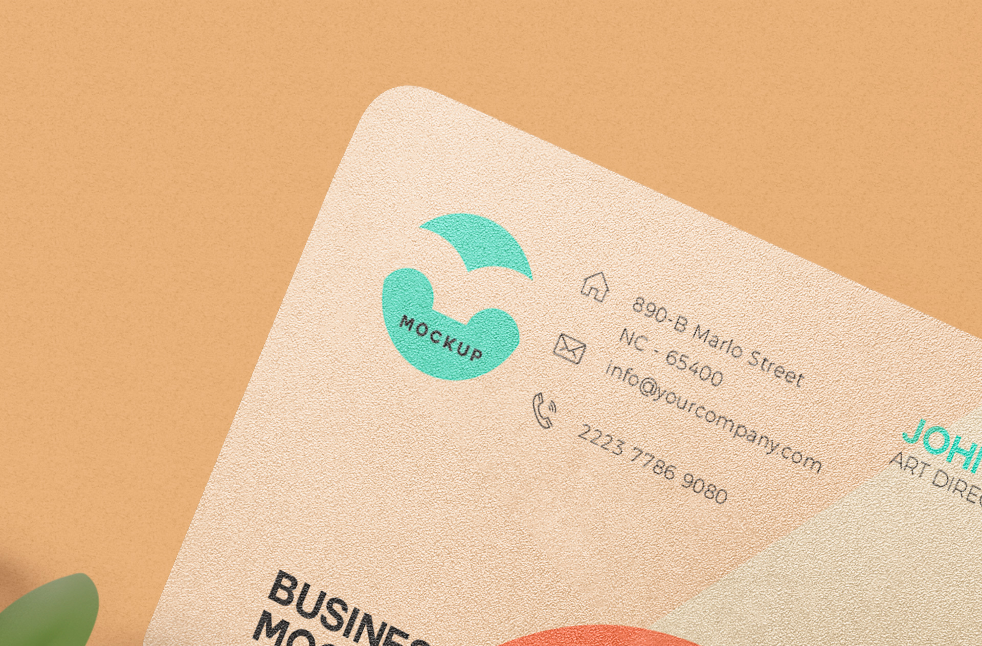 business card mock-up