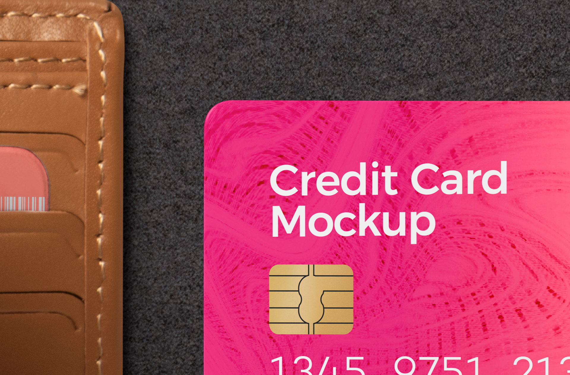 bank card mockup