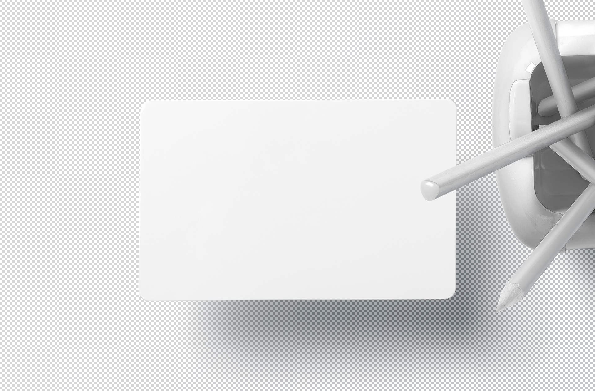 corporate ID card mockup