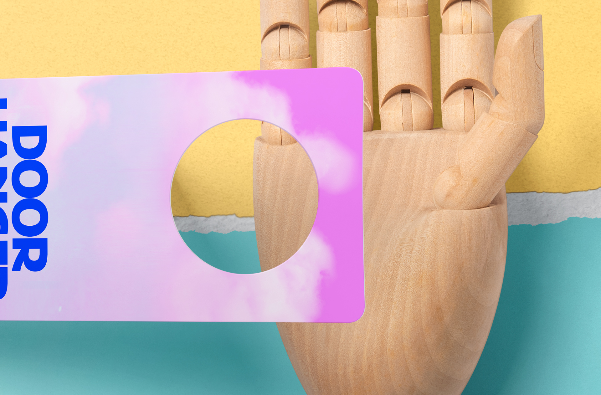 creative door hanger PSD