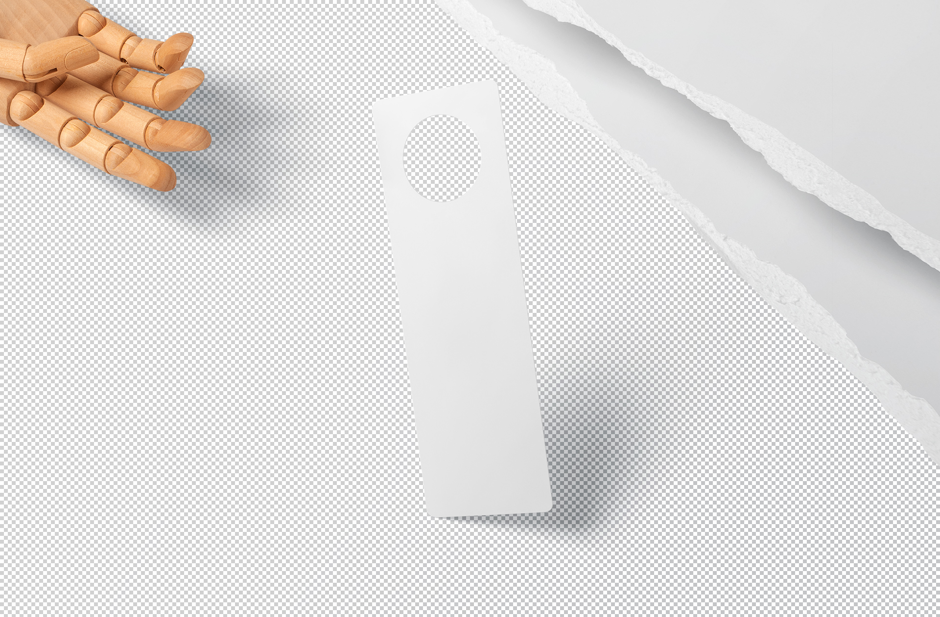 business door hanger PSD