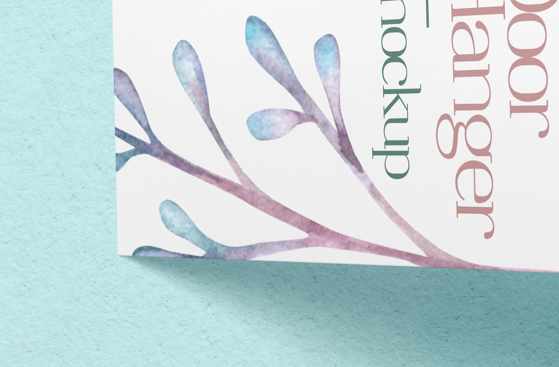business promotion door hanger