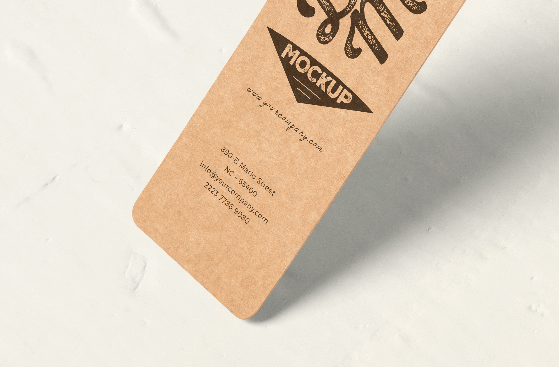 bookmark mockup