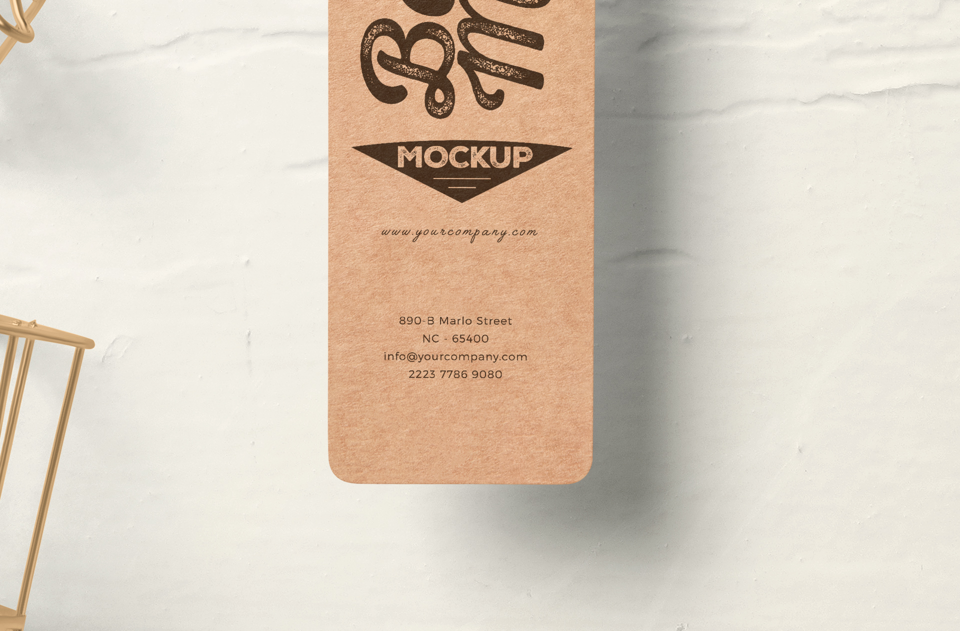 bookmark mockup