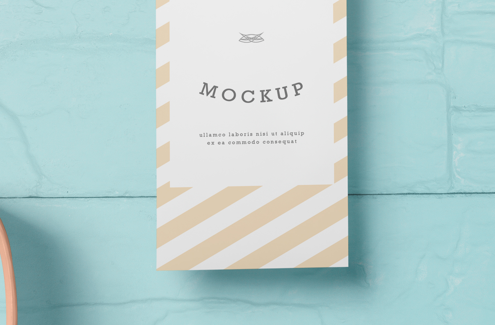 author promotional bookmark PSD
