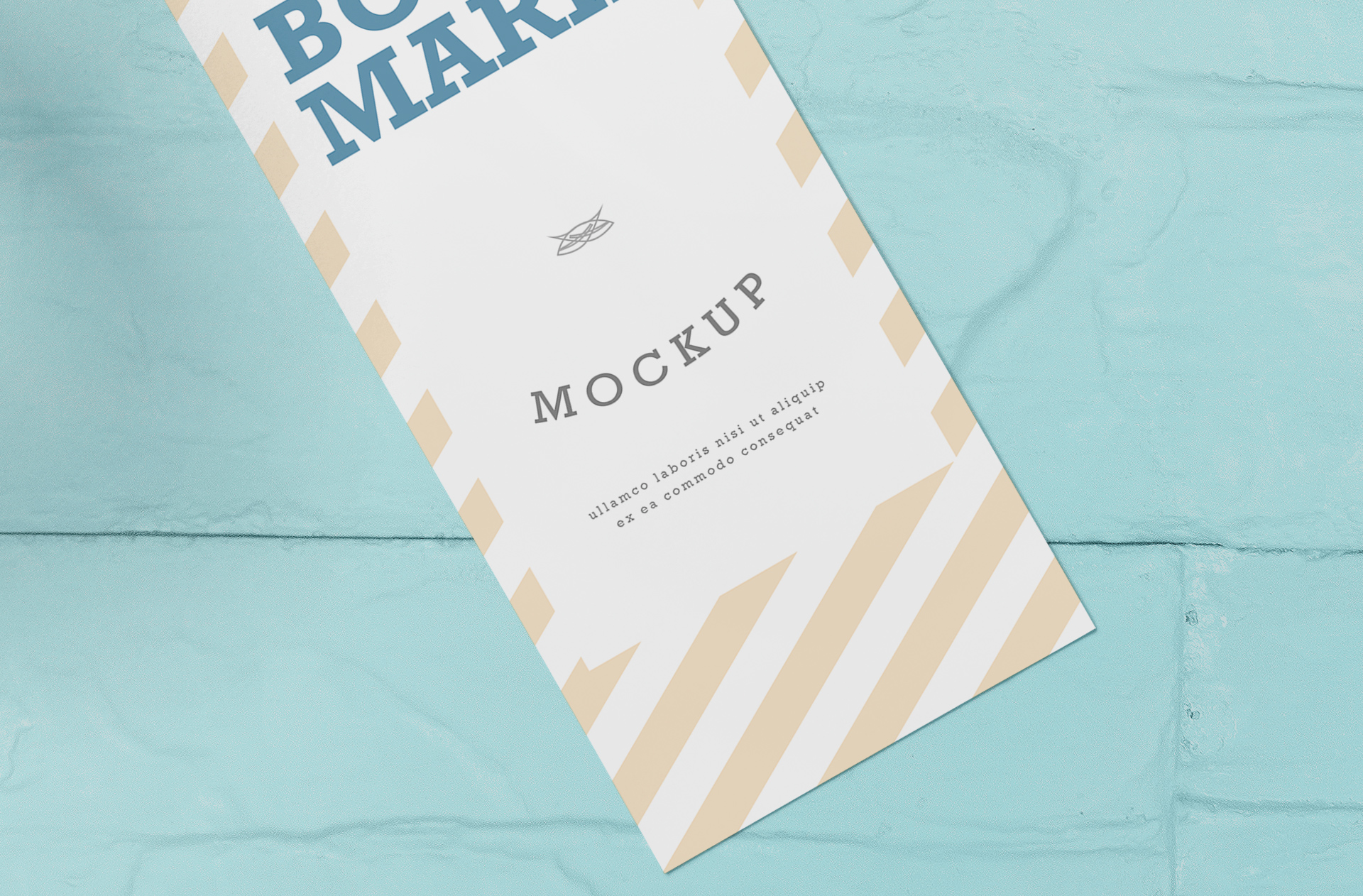 angled bookmark PSD