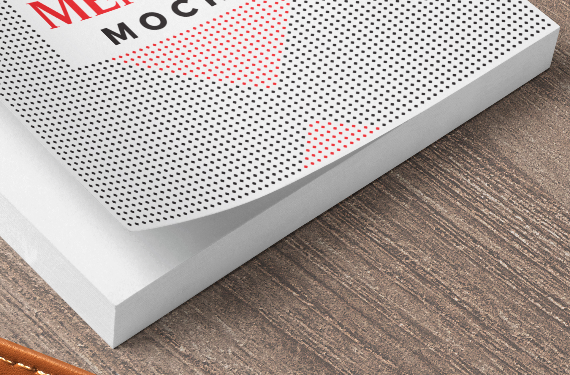 business memo pad template