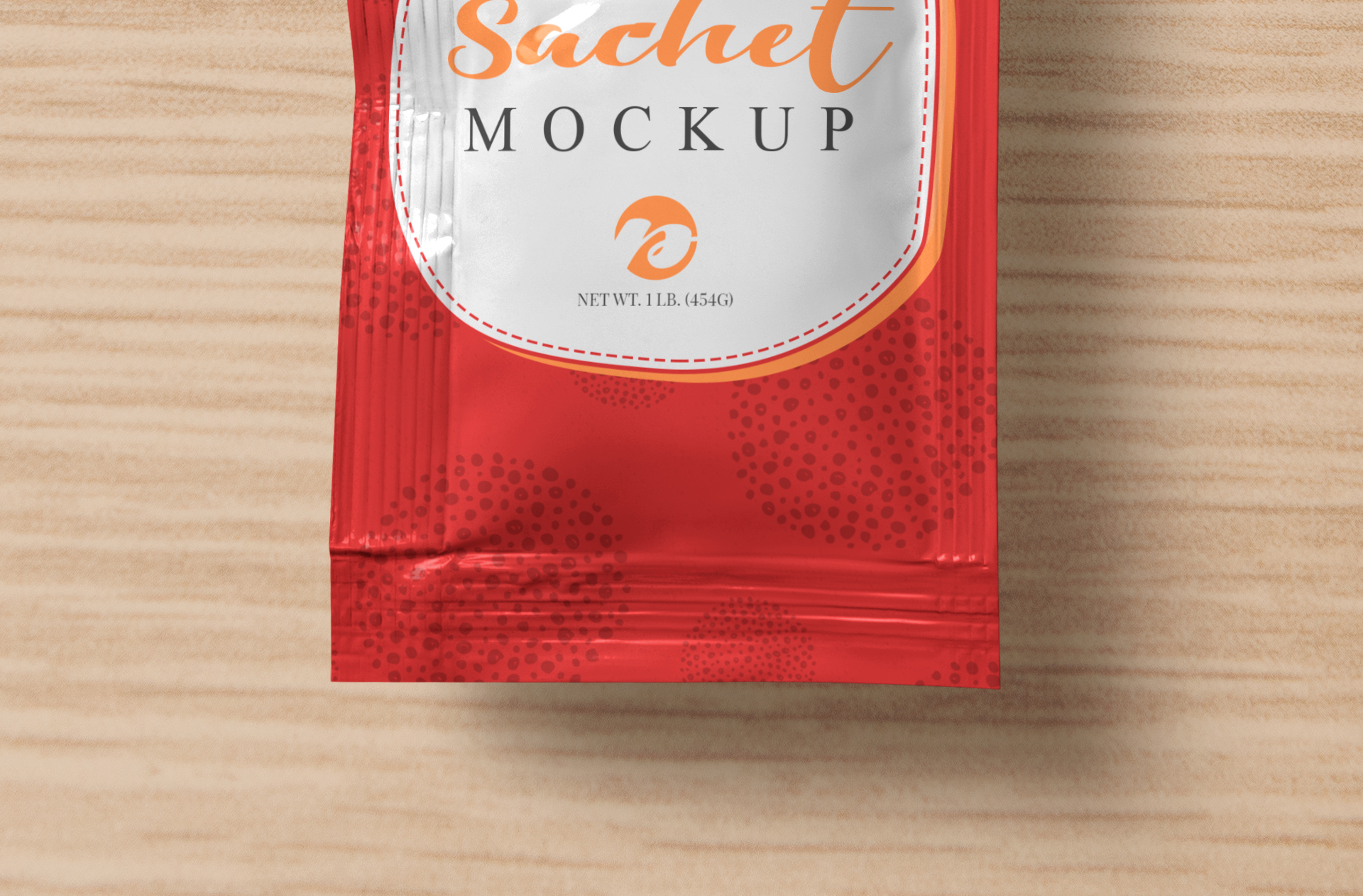 coffee sachet mockup