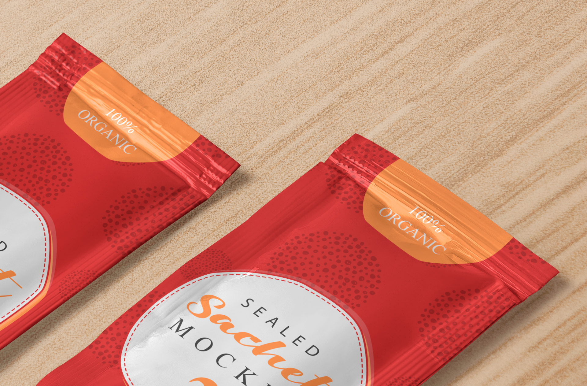 condiment sachet branding