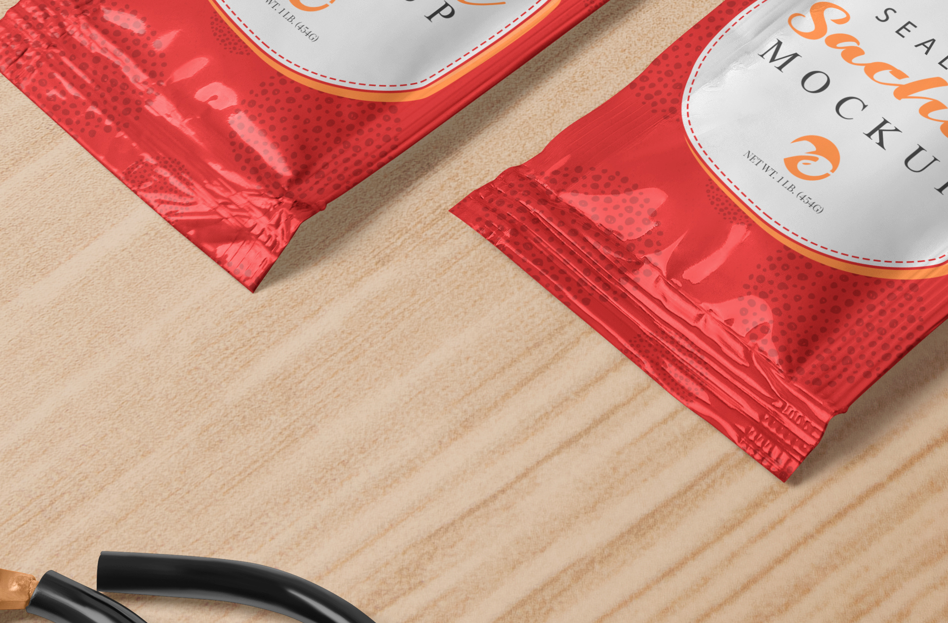 condiment sachet branding