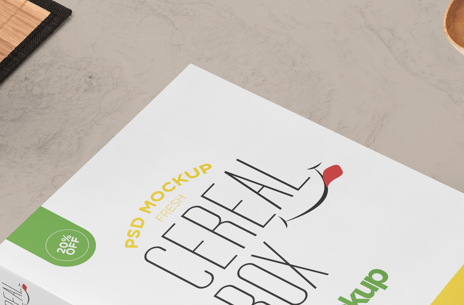 boxed food branding