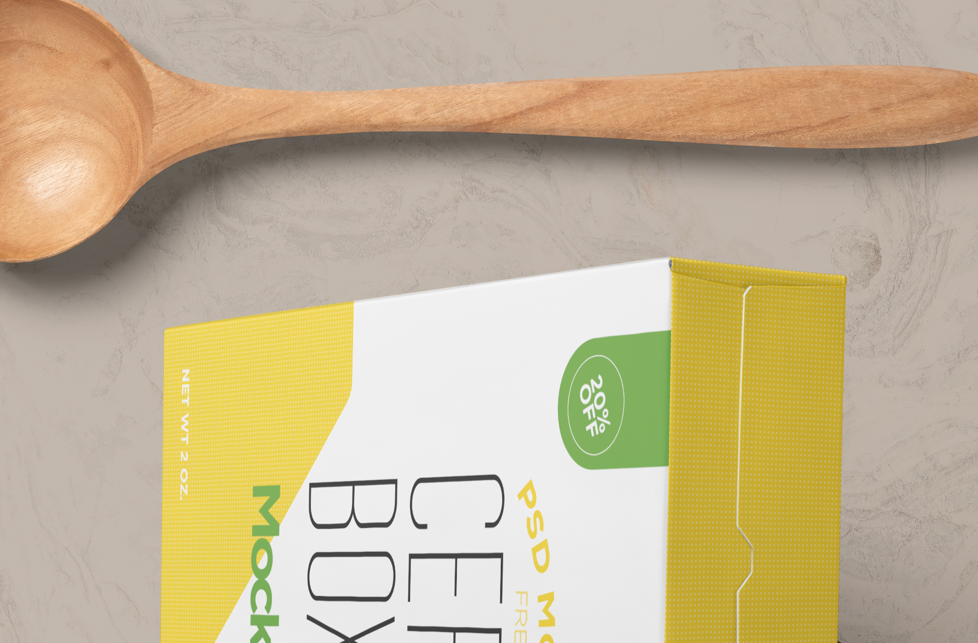 boxed food PSD