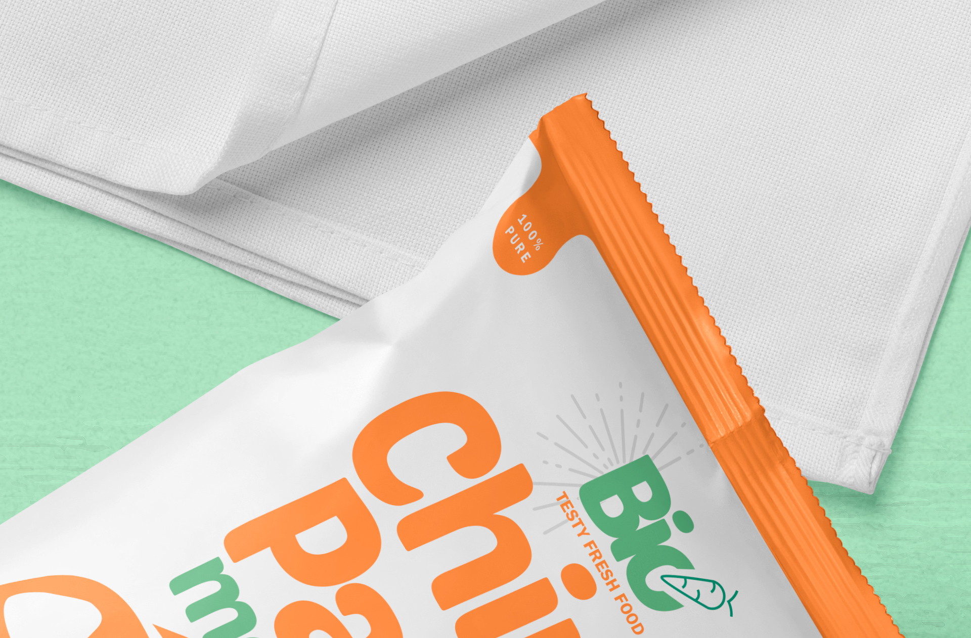 photorealistic food branding