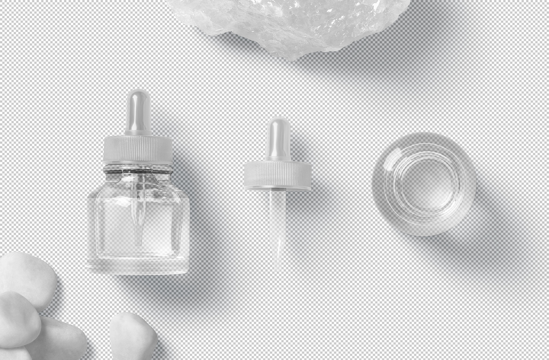 cosmetic bottle PSD