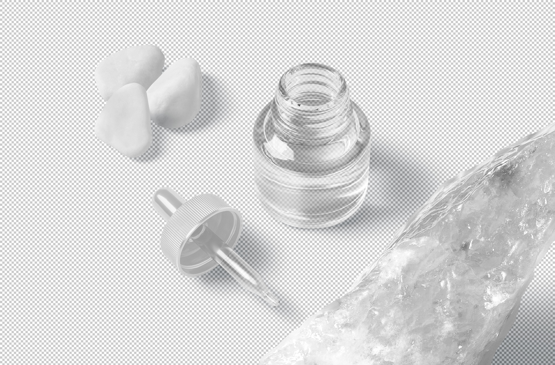 apothecary bottle mock-up