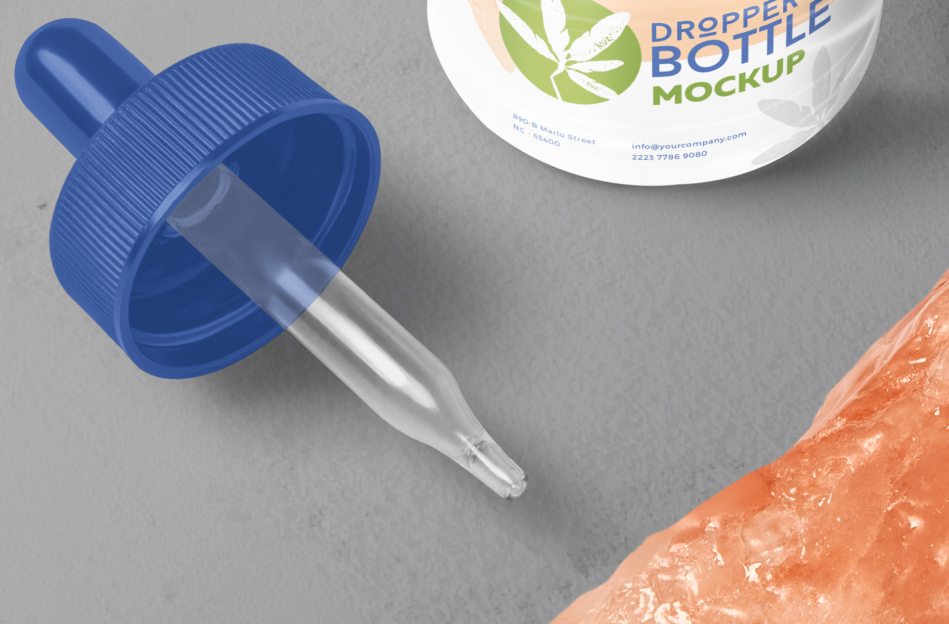 apothecary bottle mock-up