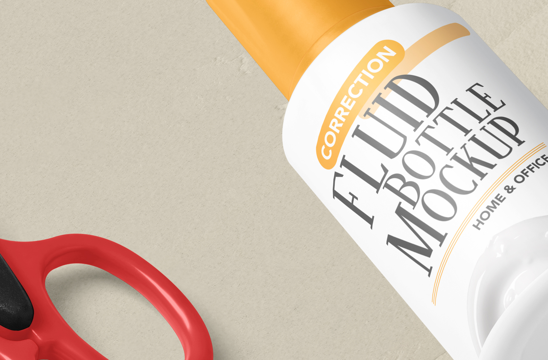 correction industry branding mock-up