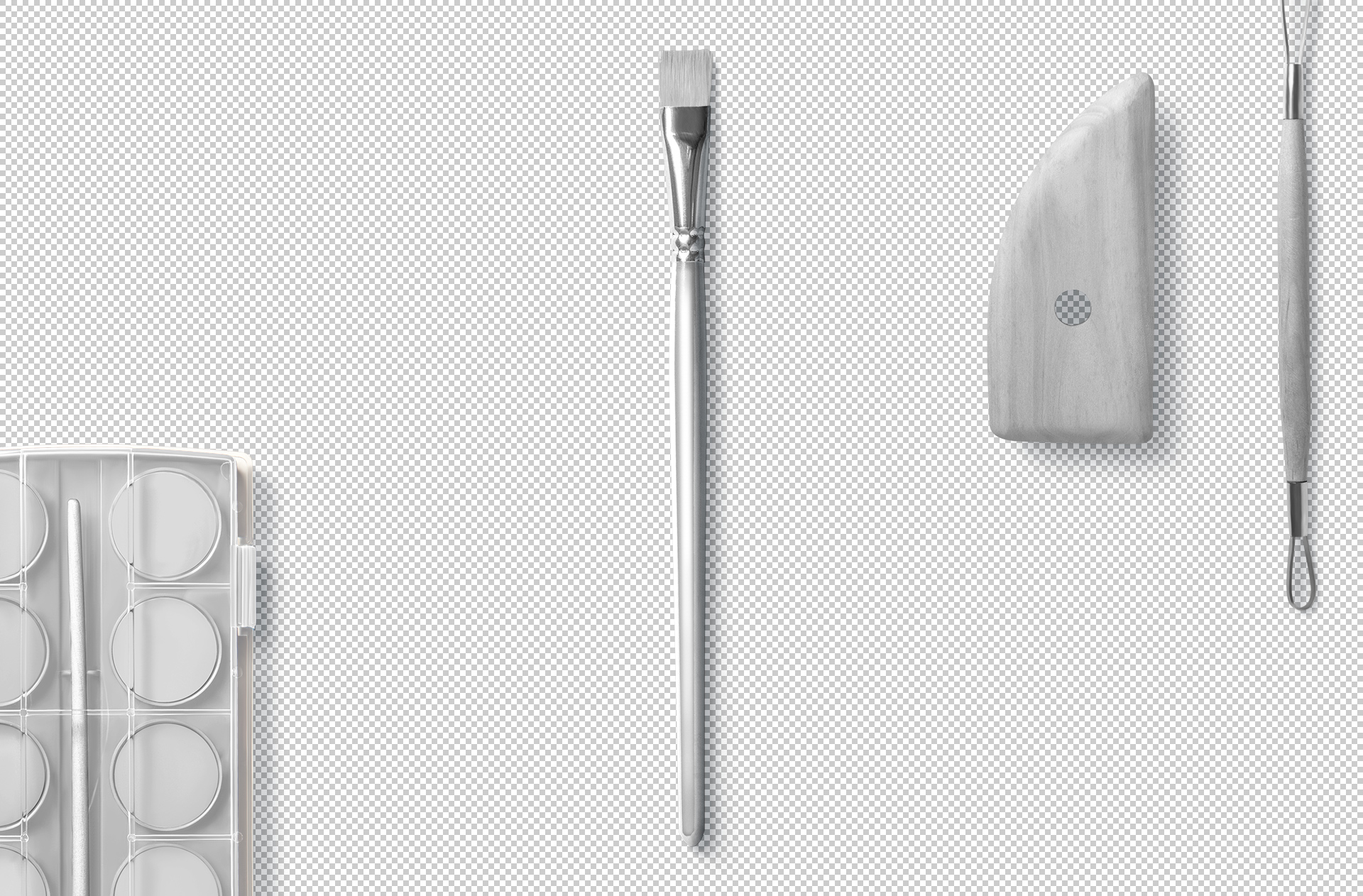 craft material packaging PSD