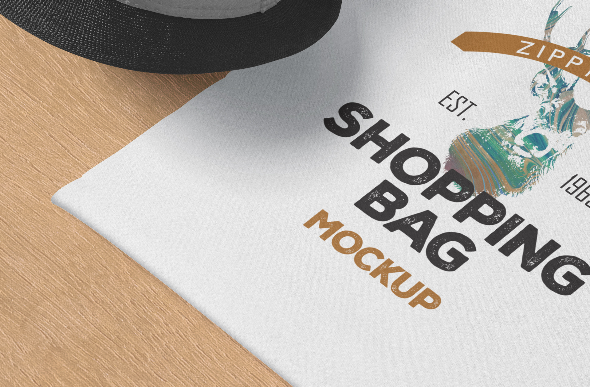 advertising tote mockup
