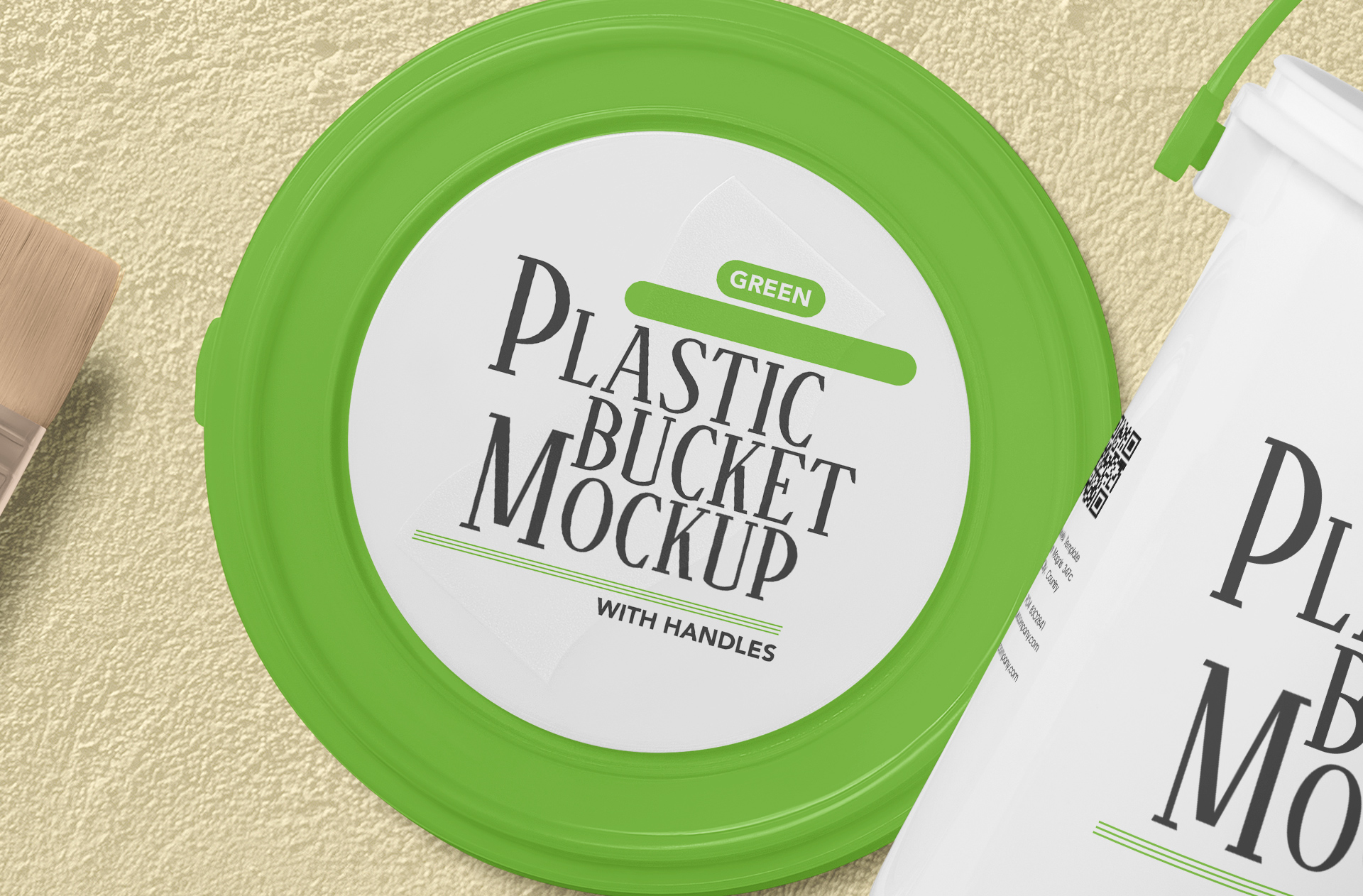 10L bucket mockup