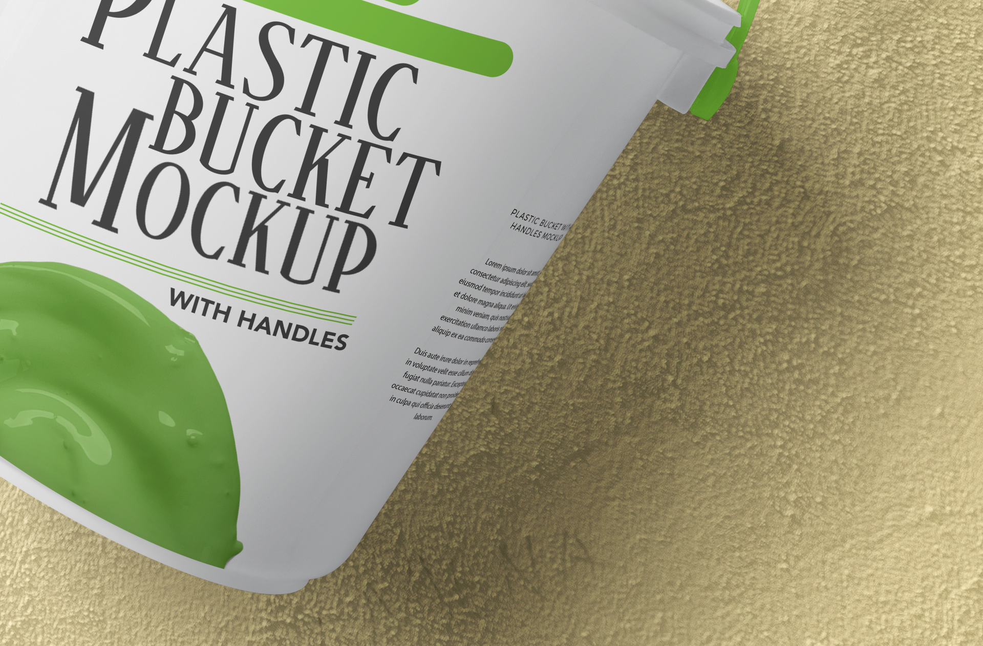 10L bucket mockup