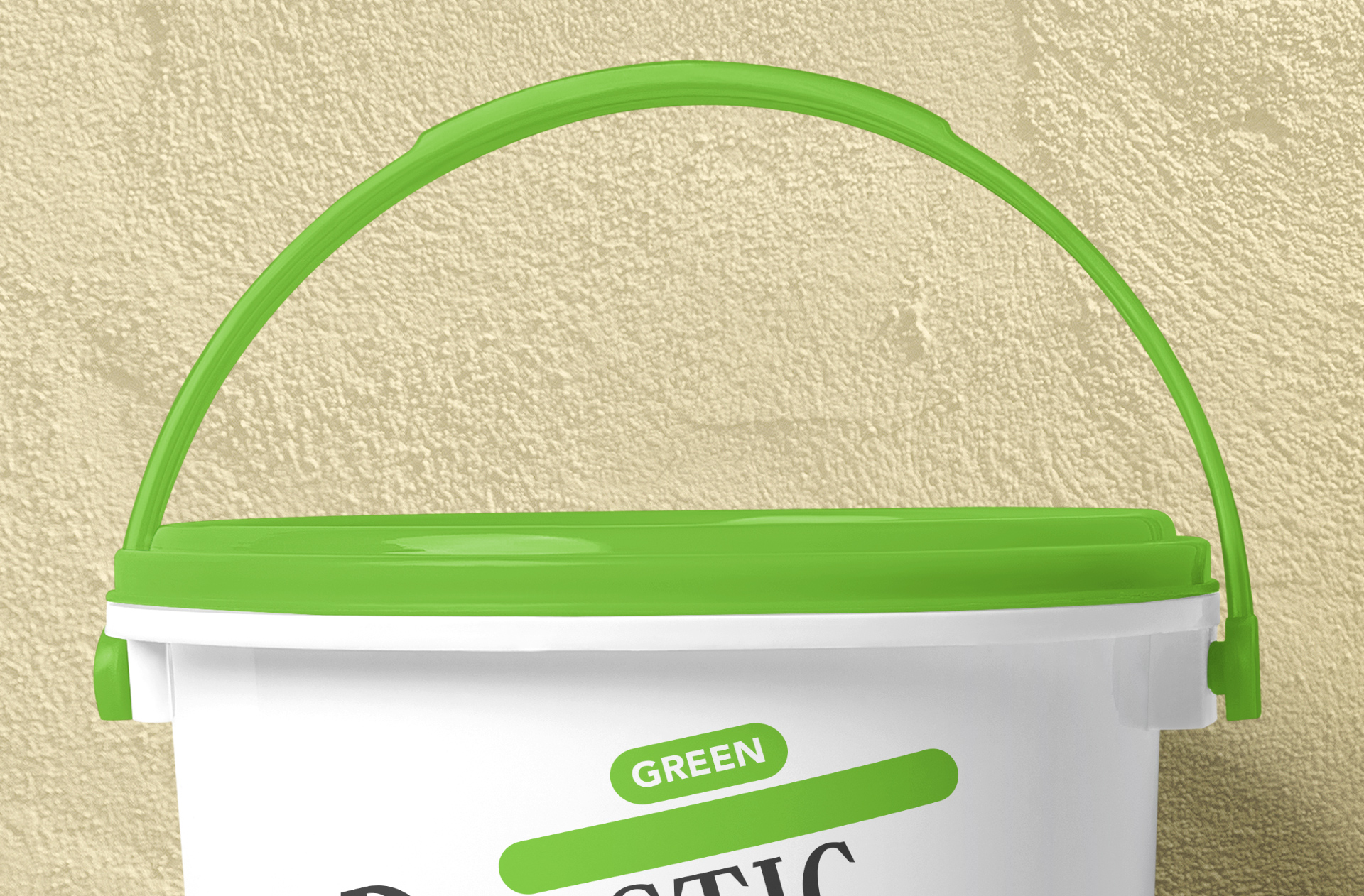 10L bucket mockup