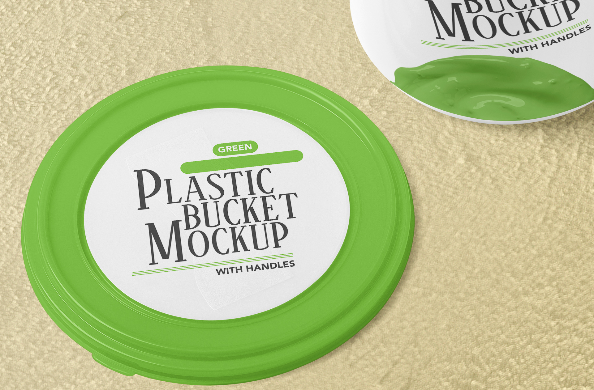 10L bucket mockup