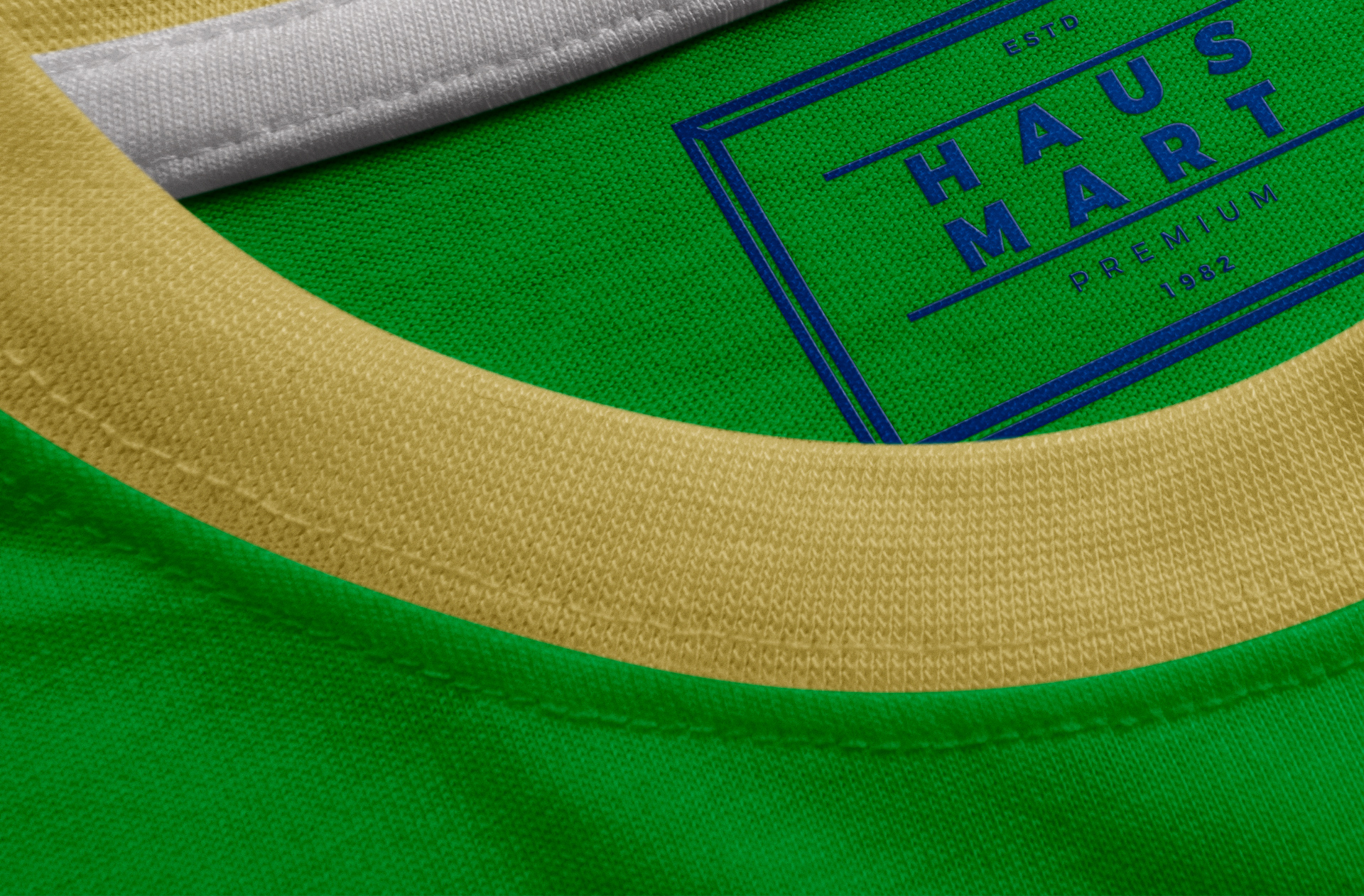 apparel label mock-up