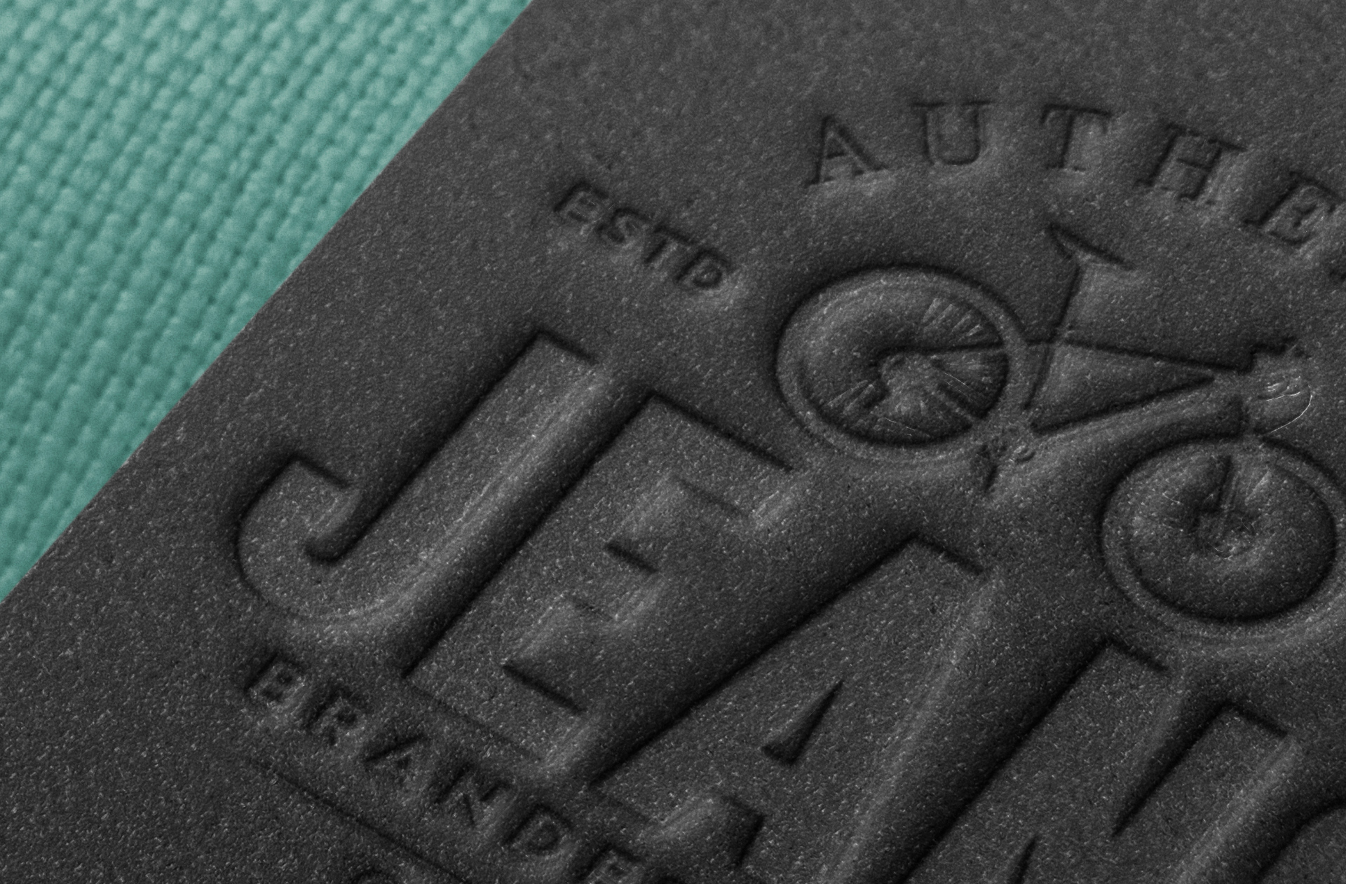 apparel label mockup
